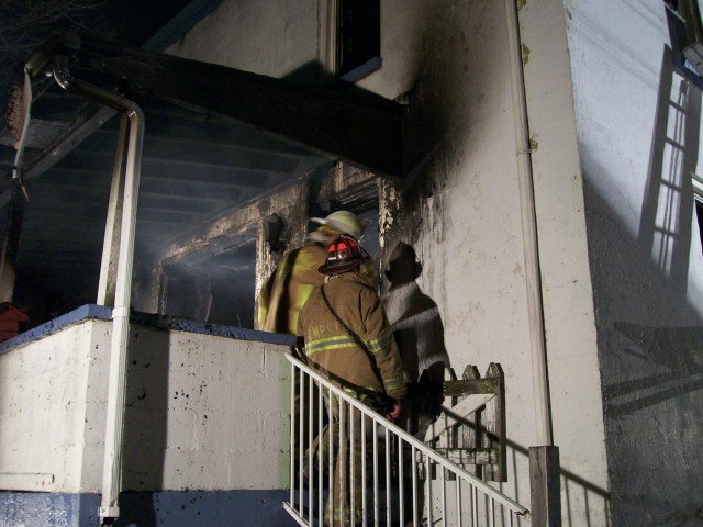 Apartment Fire in Westminster, 02-09-2008.